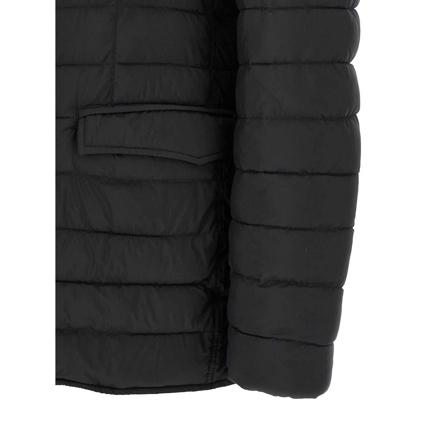 Herno Blue Polyamide Full-Length Jacket