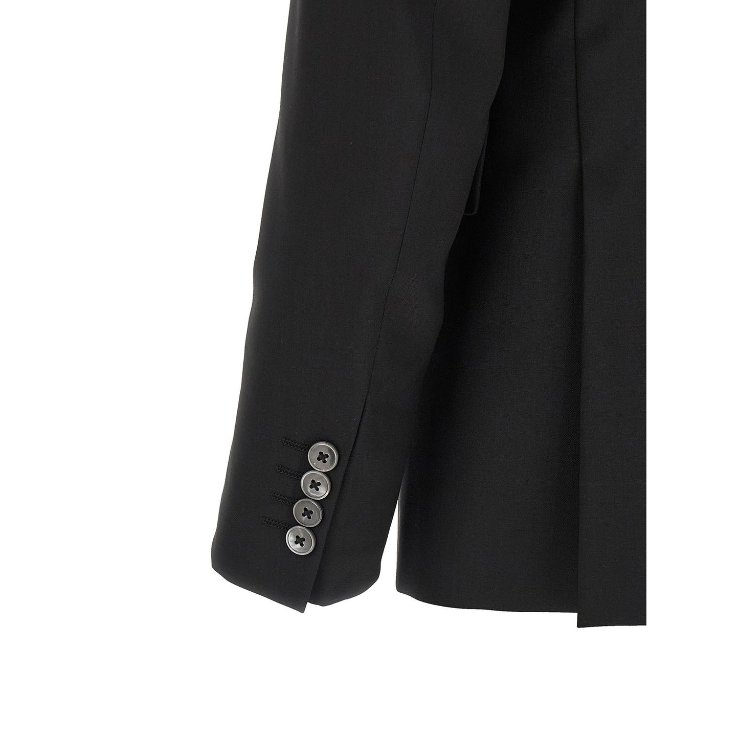 Pal Zileri Black Wool Two-Piece Suit