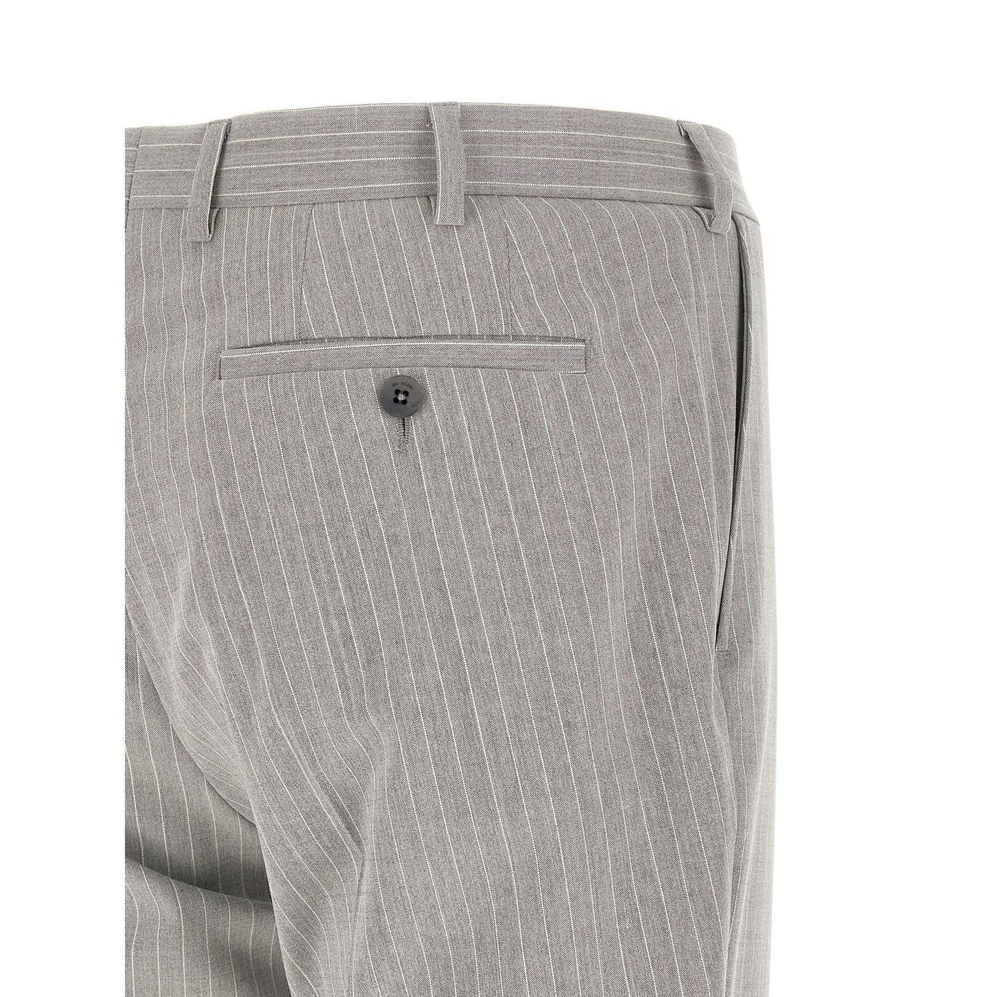 Pal Zileri Gray Polyester Two-Piece Suit