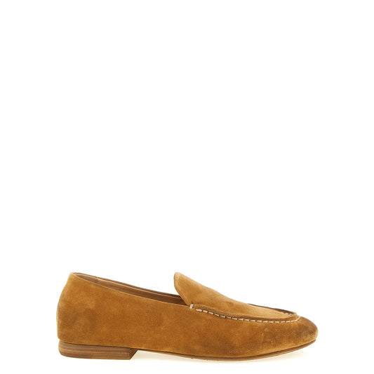 Marsell Brown Calfskin Slip-On Loafers