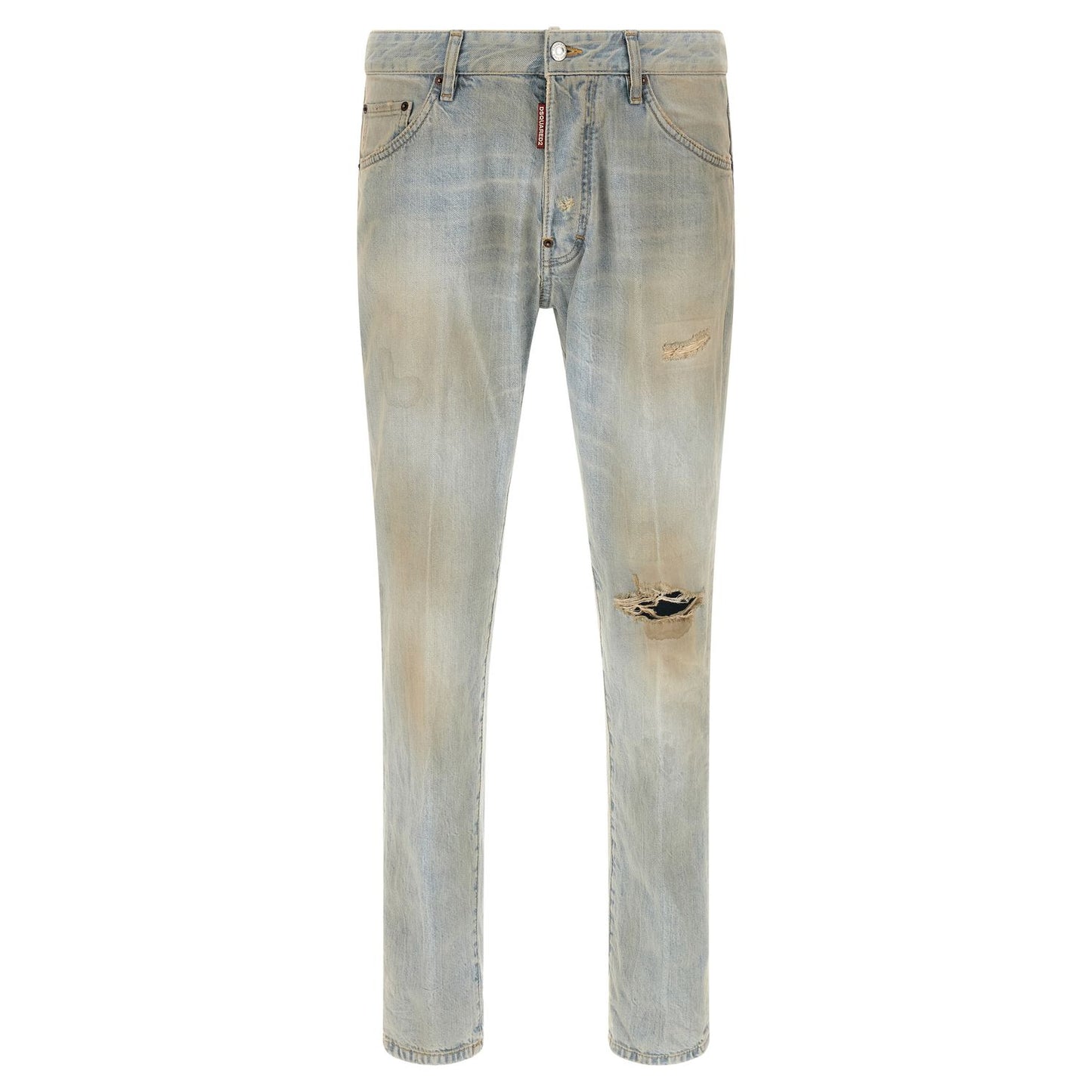 Dsquared² Blue Cotton Jeans Denim