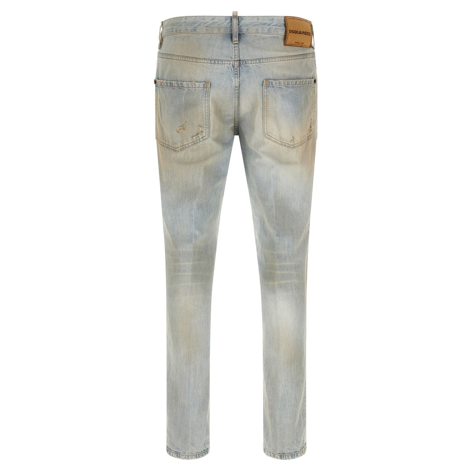 Dsquared² Blue Cotton Jeans Denim