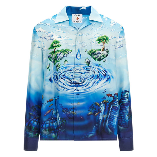 Casablanca Multicolor Silk Blouse