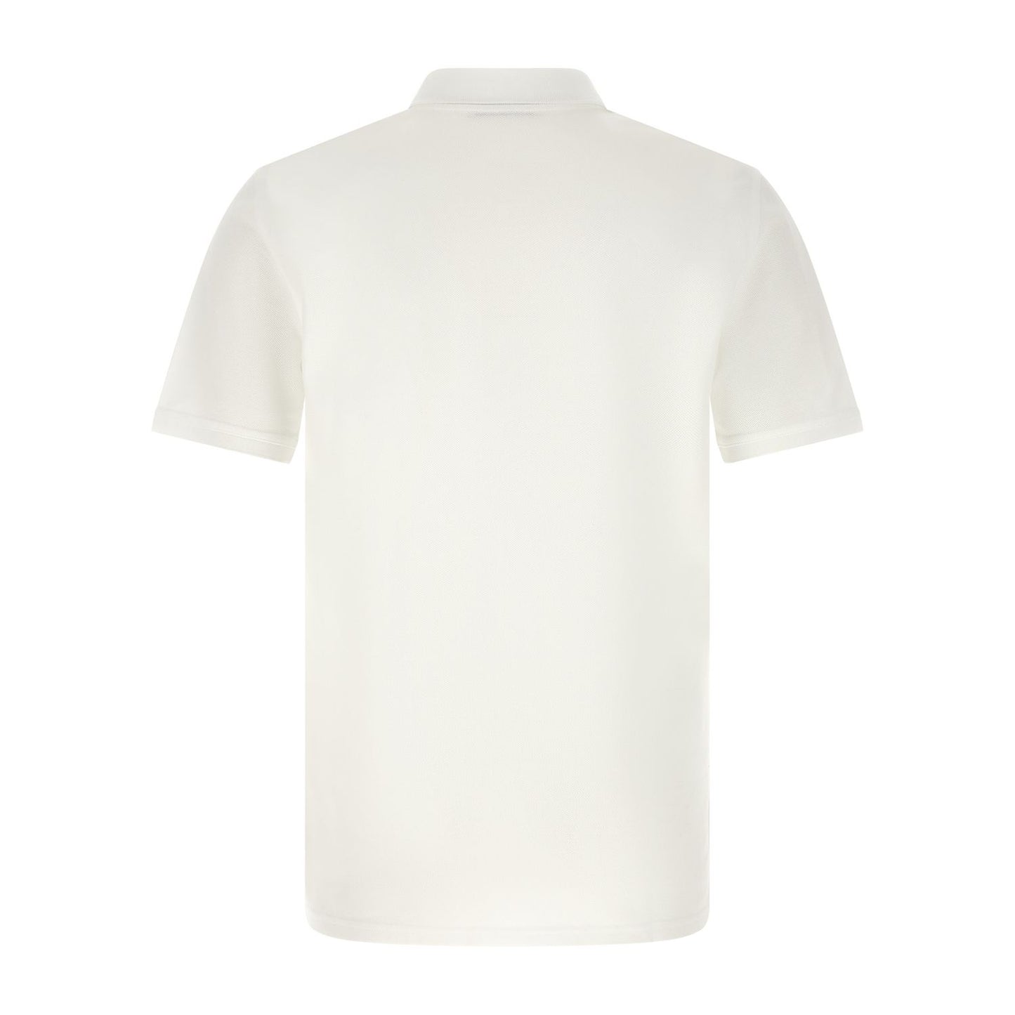 Givenchy White Cotton Polo Shirt