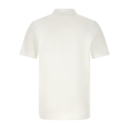 Givenchy White Cotton Polo Shirt