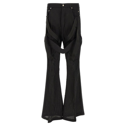 Rick Owens Black Copper Flared Pants