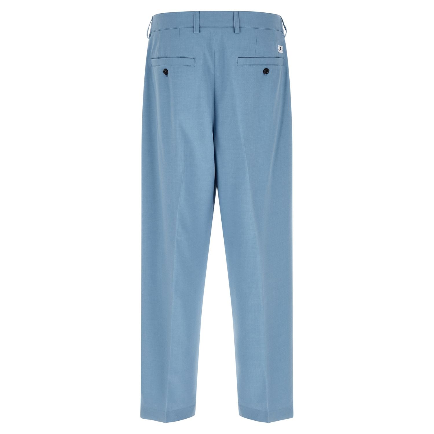Department 5 Blue Polyester Chino Pants