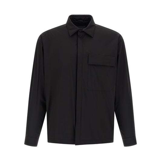 Herno Black Polyamide Shell Jacket