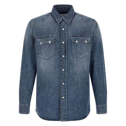 Department 5 Blue Cotton Blouse