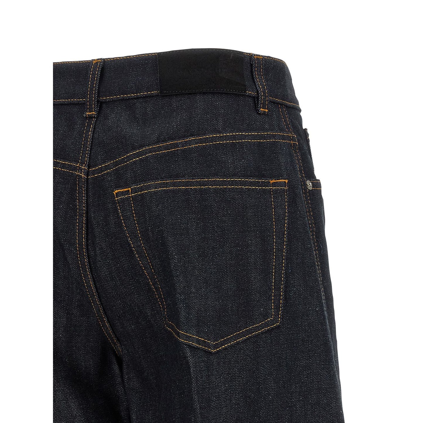 Givenchy Blue Cotton Flared Jeans