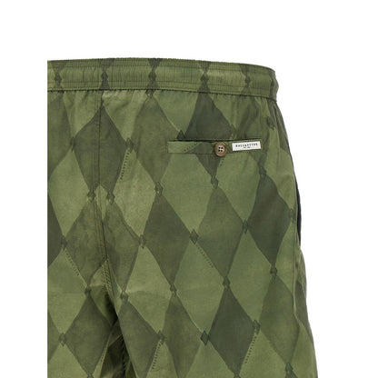 Ballantyne Bicolor Polyester Swim Shorts