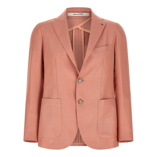 Tagliatore Multicolor Virgin Wool Blazer