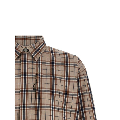 Comme Des Garçons Beige Cotton Full-Length Jacket