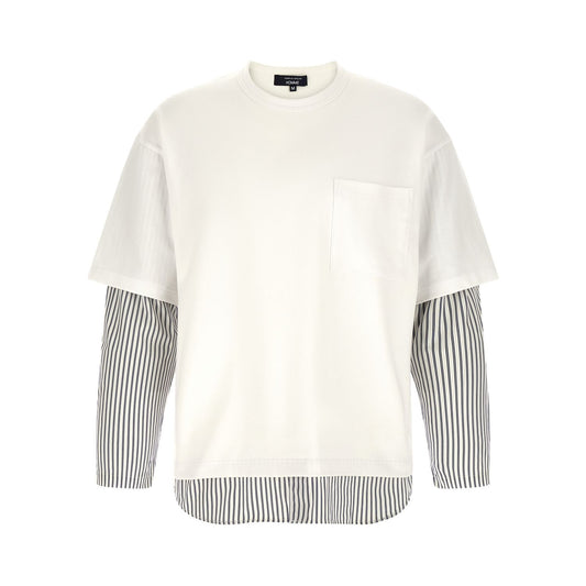 Comme Des Garçons White Cotton T-Shirt