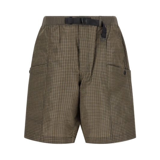 Comme Des Garçons Bicolor Linen Bermuda Shorts
