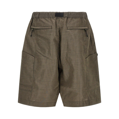 Comme Des Garçons Bicolor Linen Bermuda Shorts