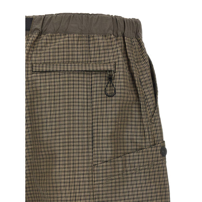 Comme Des Garçons Bicolor Linen Bermuda Shorts