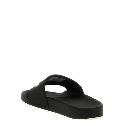 Balenciaga Bicolor Plastic Slides
