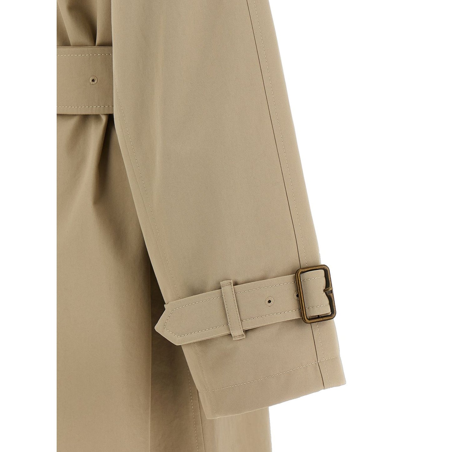 Burberry Beige Cotton Coat