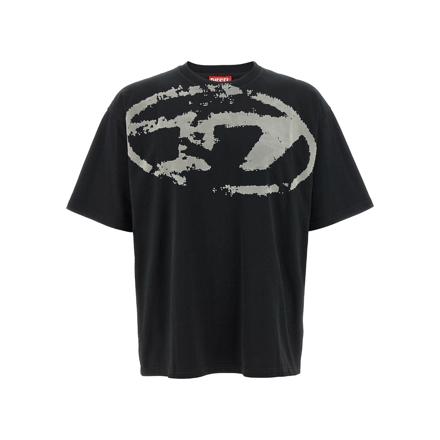 Diesel Black Cotton T-Shirt