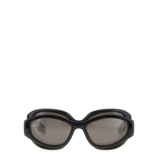 Balenciaga Black Polyamide Sunglasses