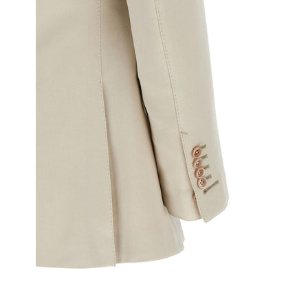 Tom Ford Beige Cotton Blazer