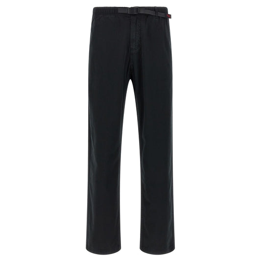 Gramicci Black Cotton Casual Pants
