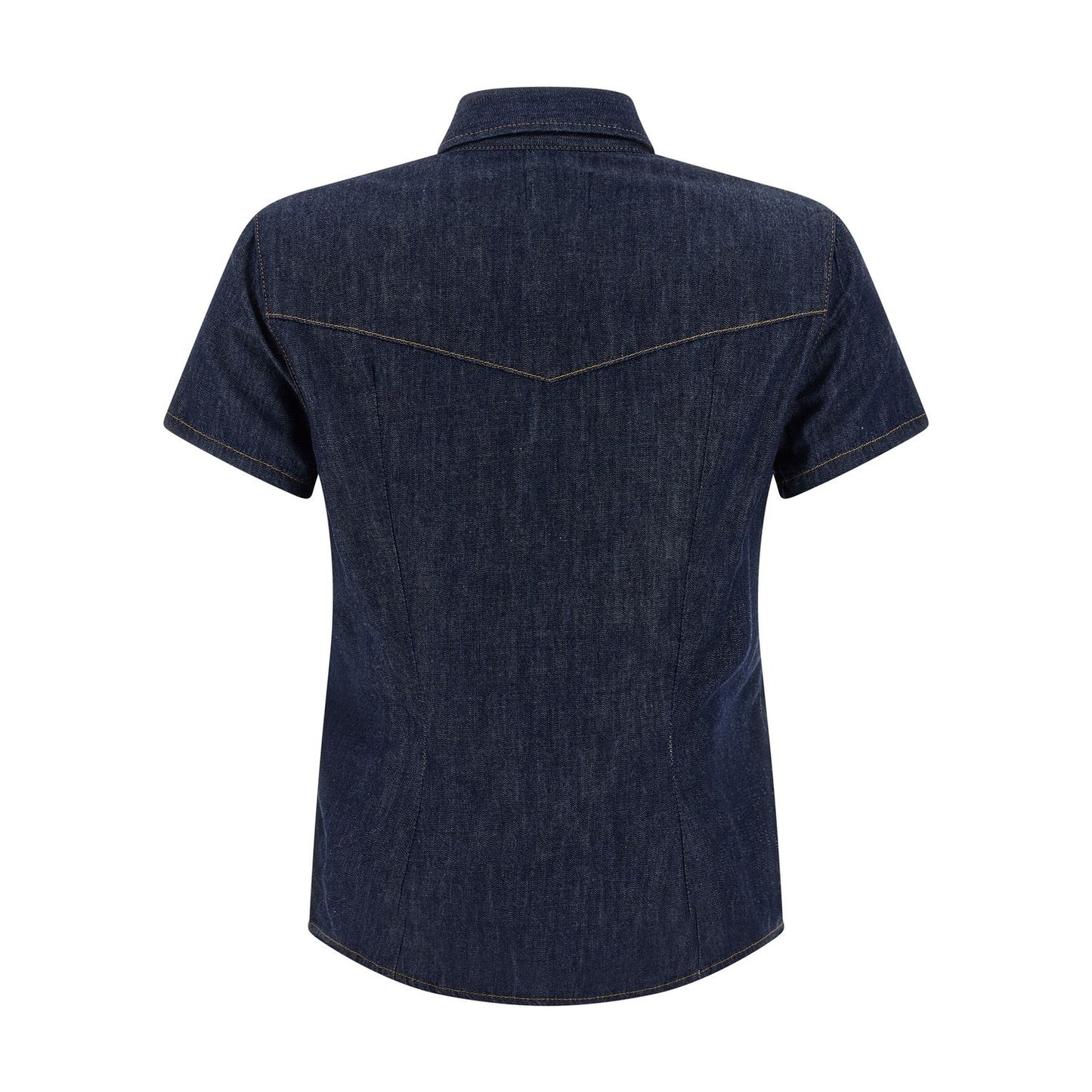 Khaite Blue Cotton Blouse