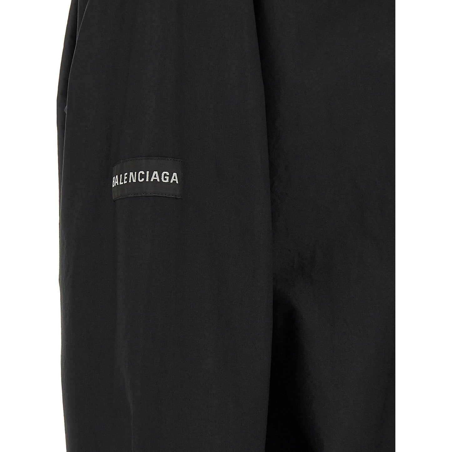 Balenciaga Black Cotton Blouse