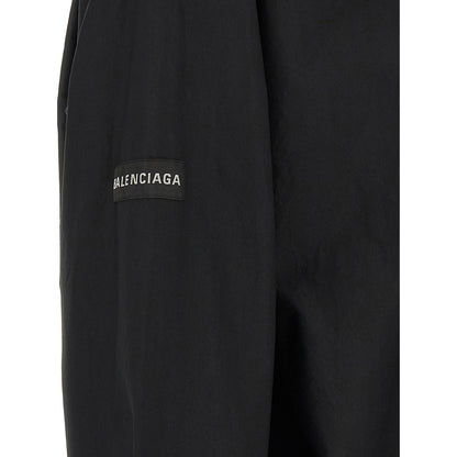 Balenciaga Black Cotton Blouse