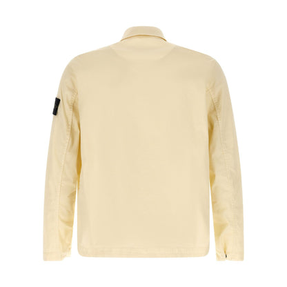 Stone Island Beige Cotton Blouse