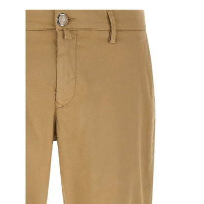 Jacob Cohen Beige Cotton Chino Pants