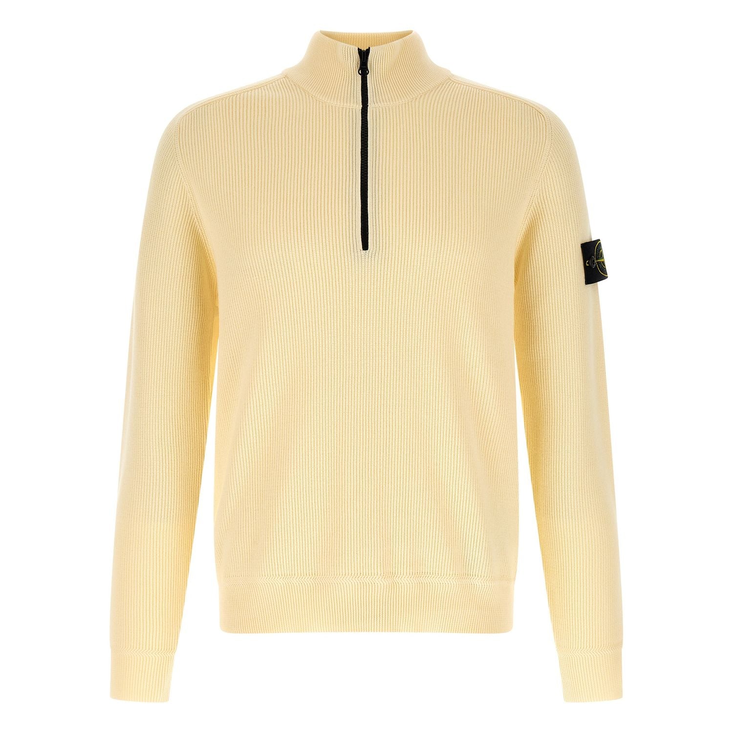 Stone Island Beige Cotton Cardigan
