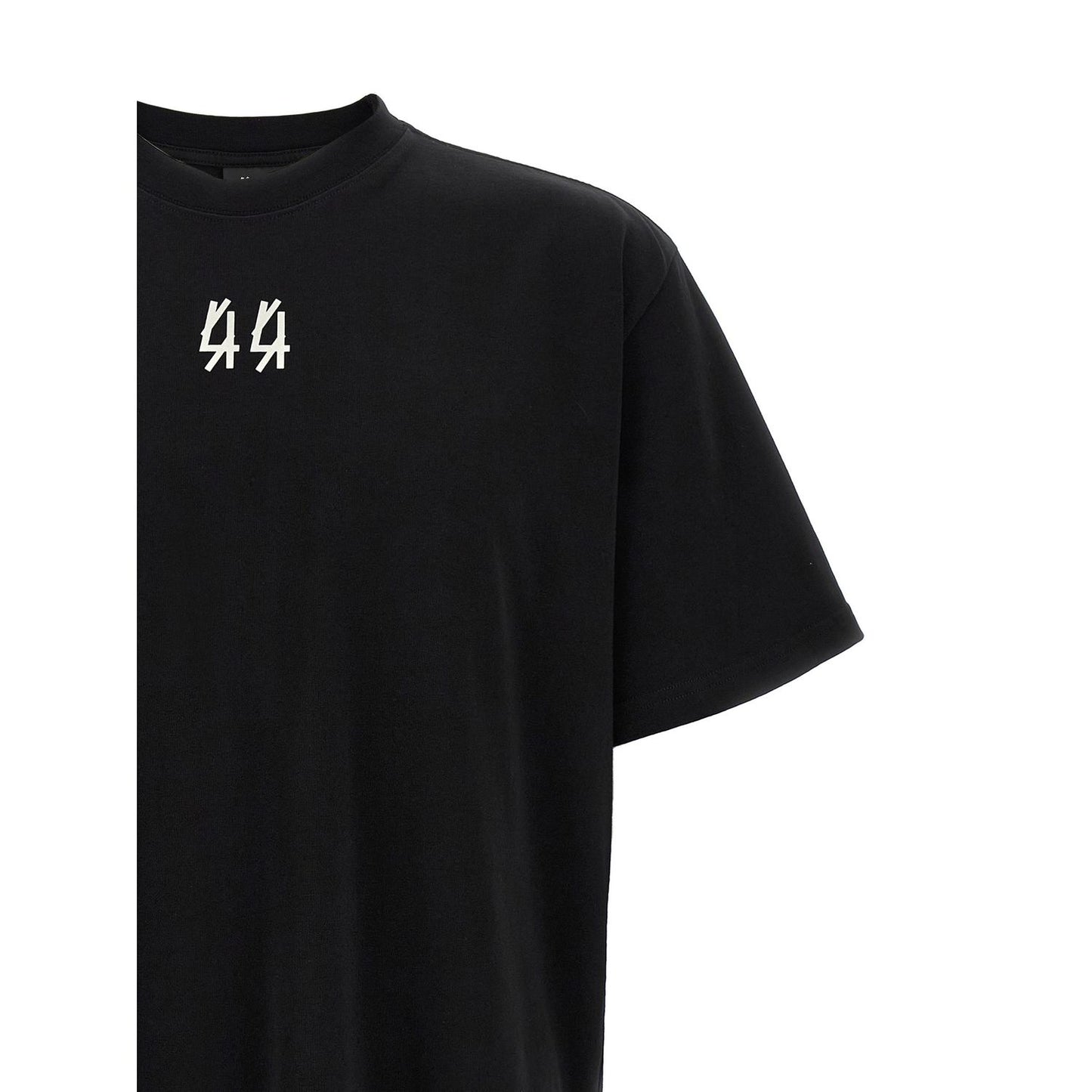 44 Label Group Black Cotton T-Shirt