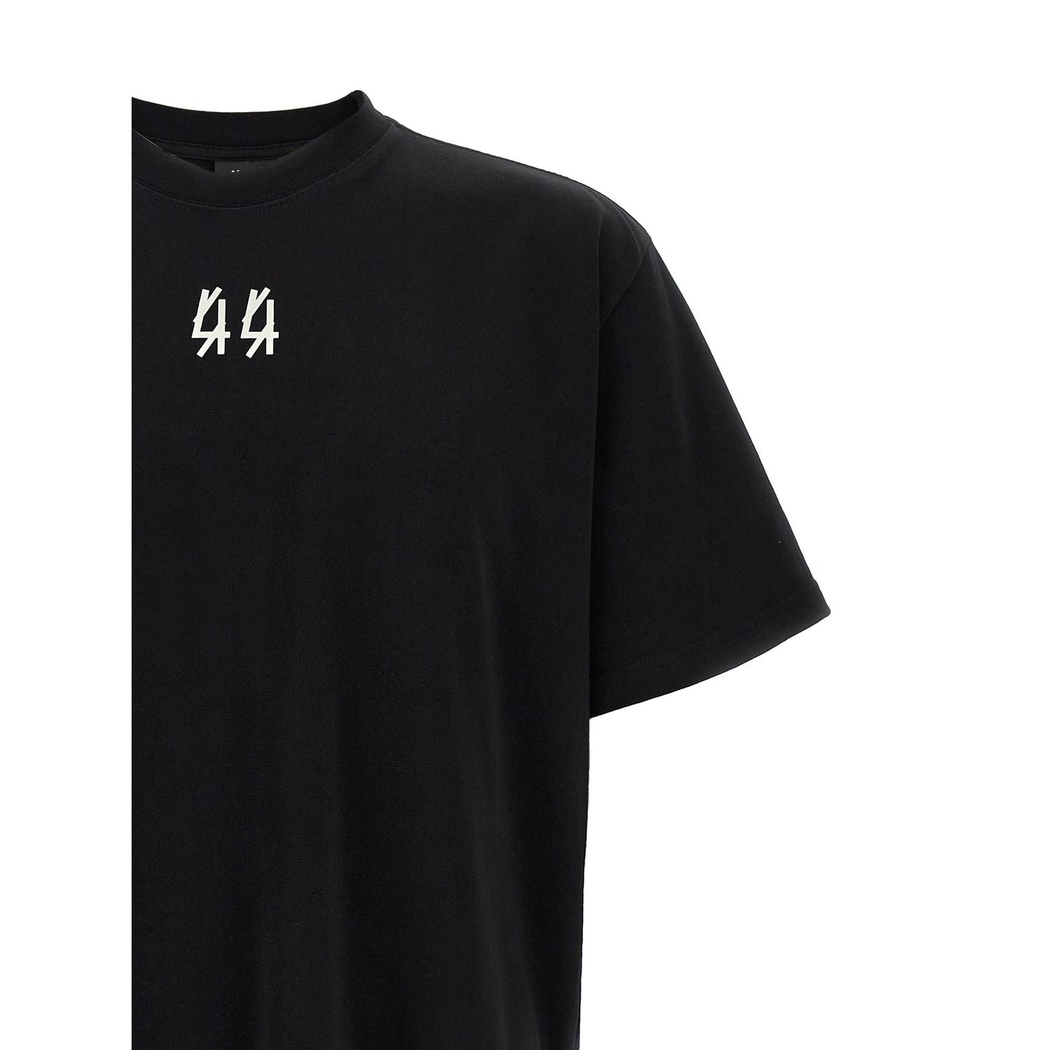 44 Label Group Black Cotton T-Shirt