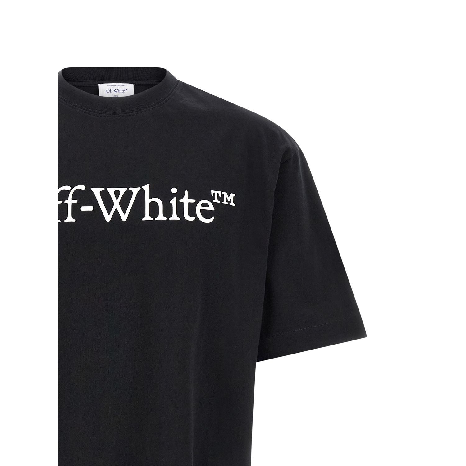 Off-White Bicolor Cotton T-Shirt
