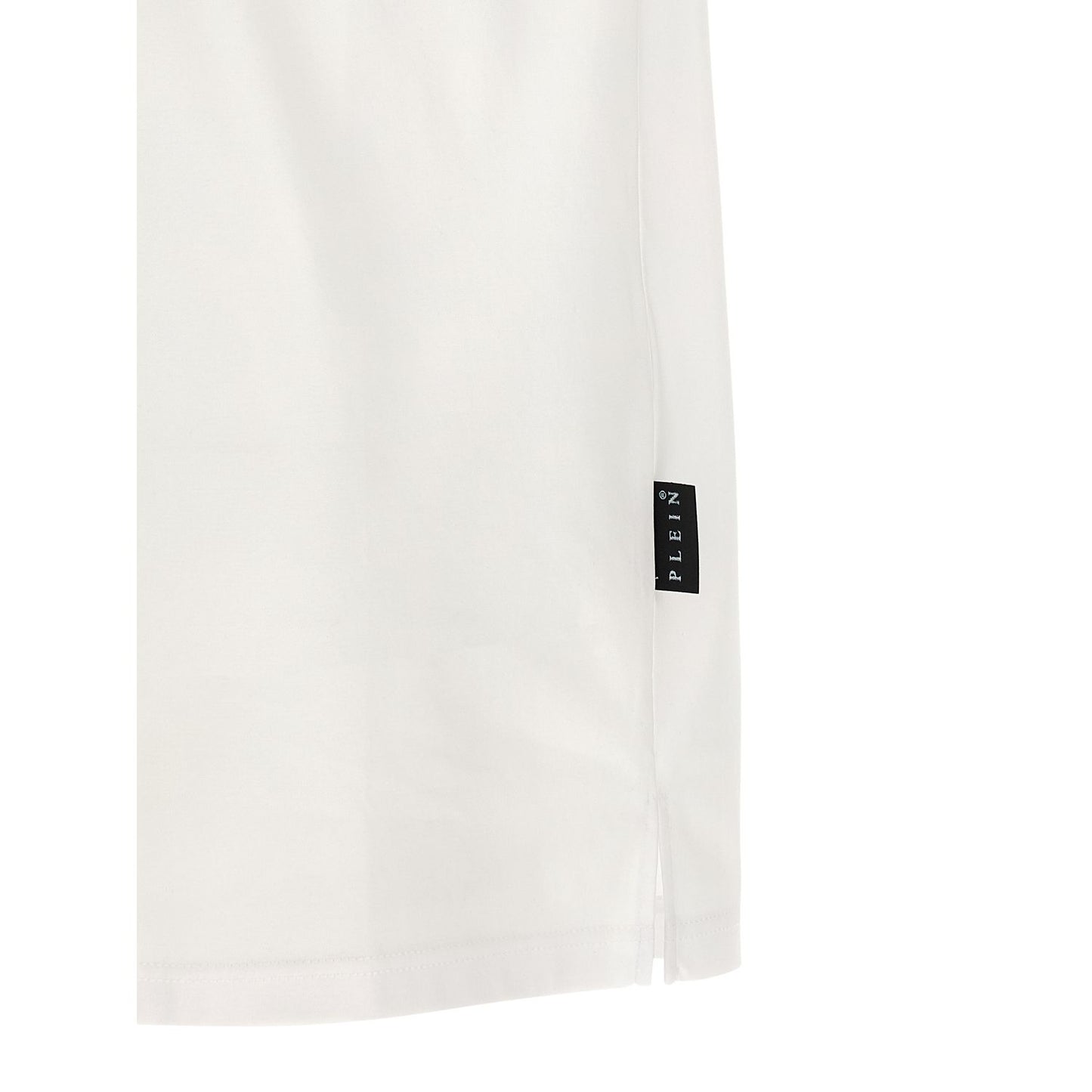Philipp Plein White Cotton Polo Shirt