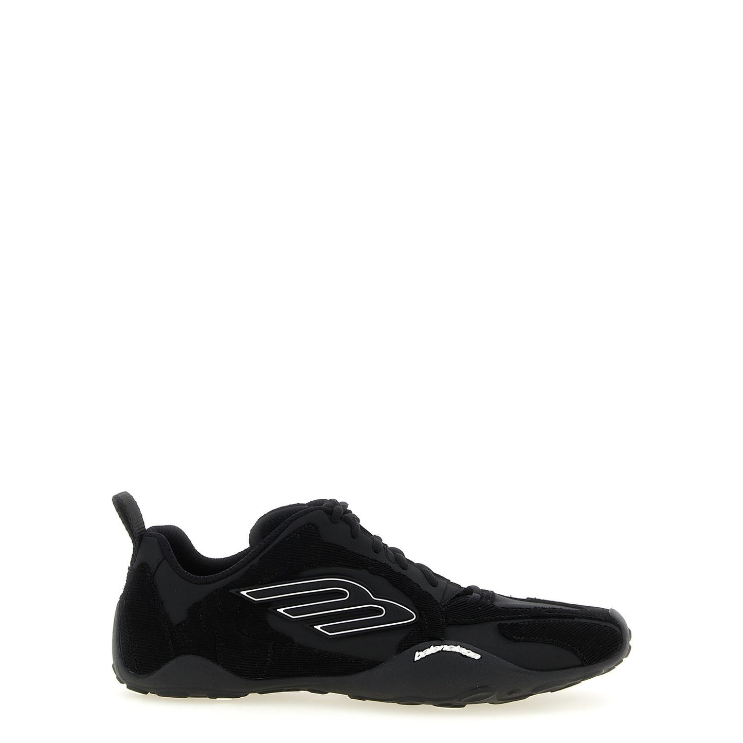 Balenciaga Black Polyester Athletic Sneakers