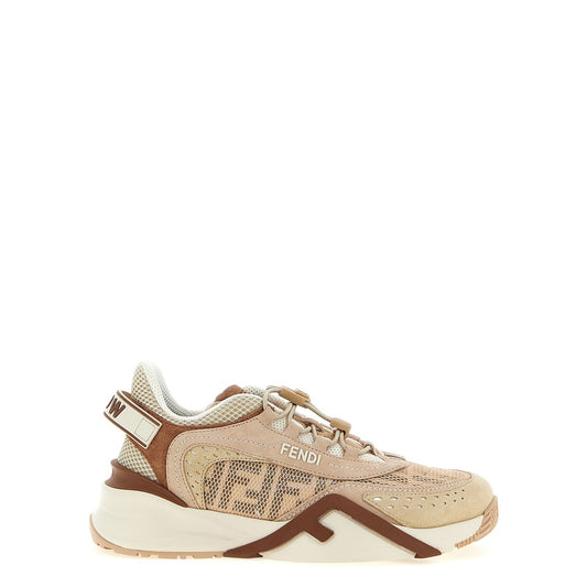 Fendi Multicolor Polyamide Athletic Sneakers
