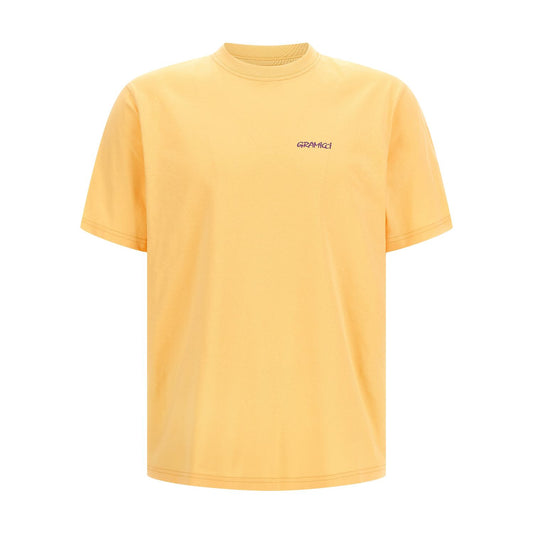 Gramicci Orange Cotton T-Shirt