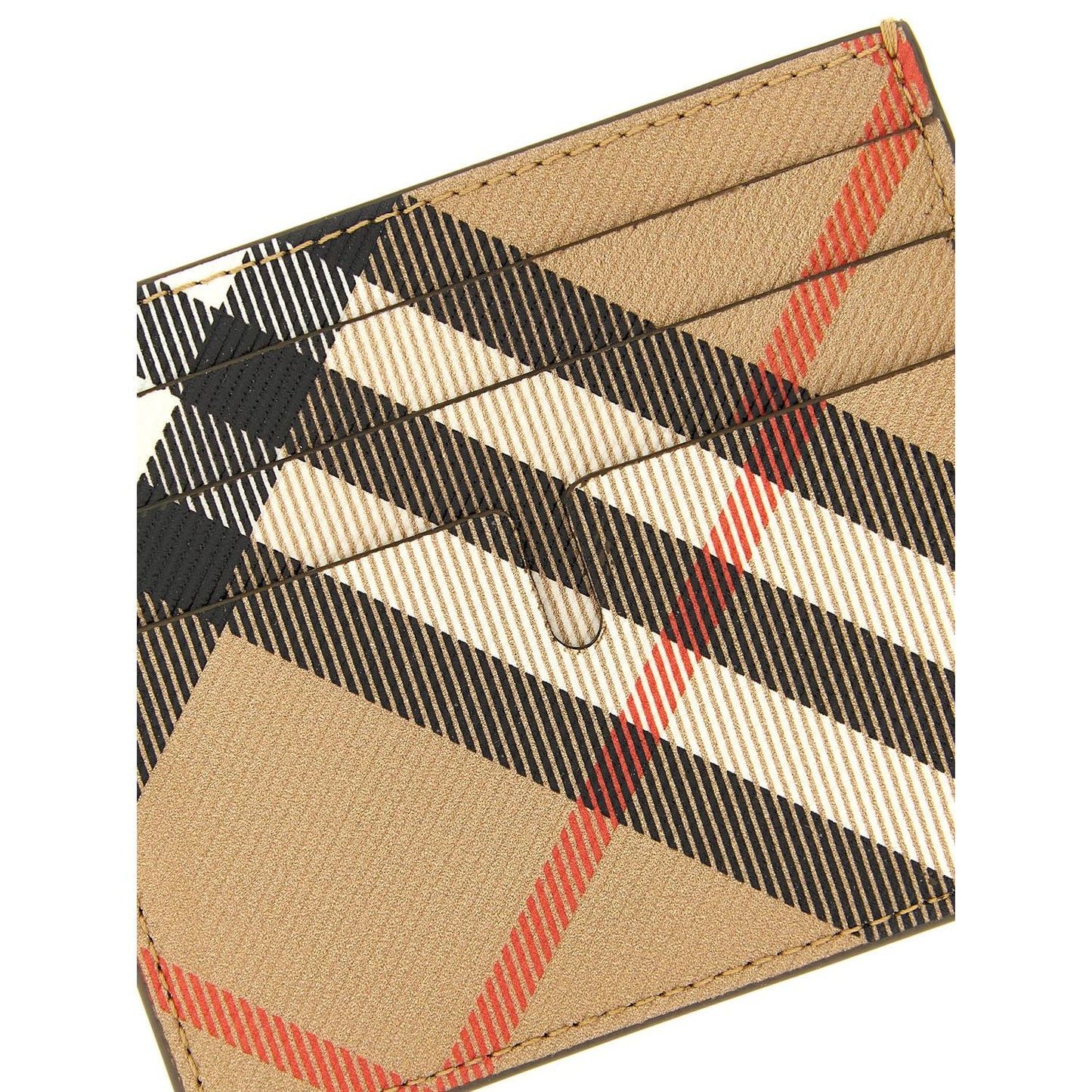 Burberry Beige Polyethylene Cardholder