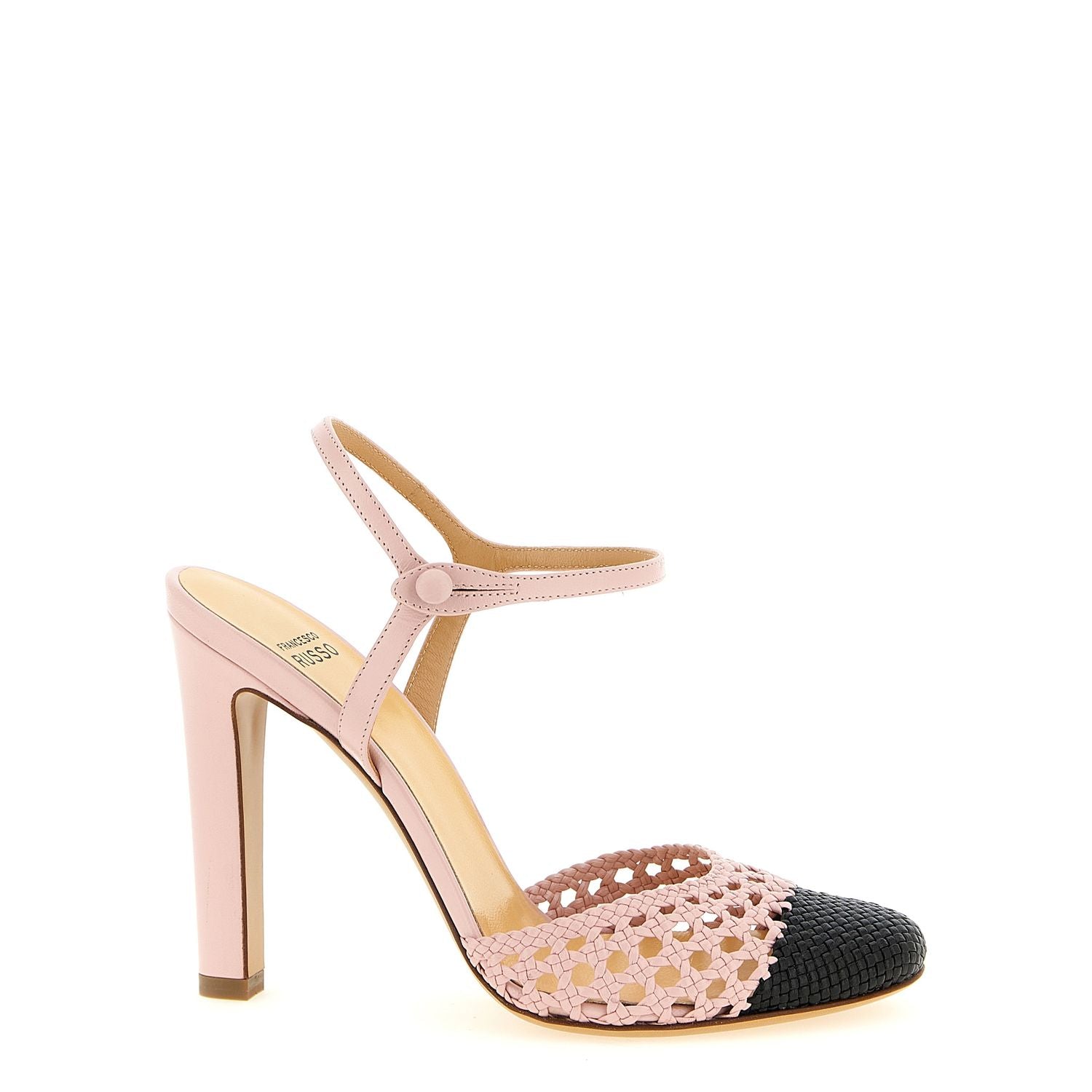 Francesco Russo Multicolor Goatskin High Heel Pumps
