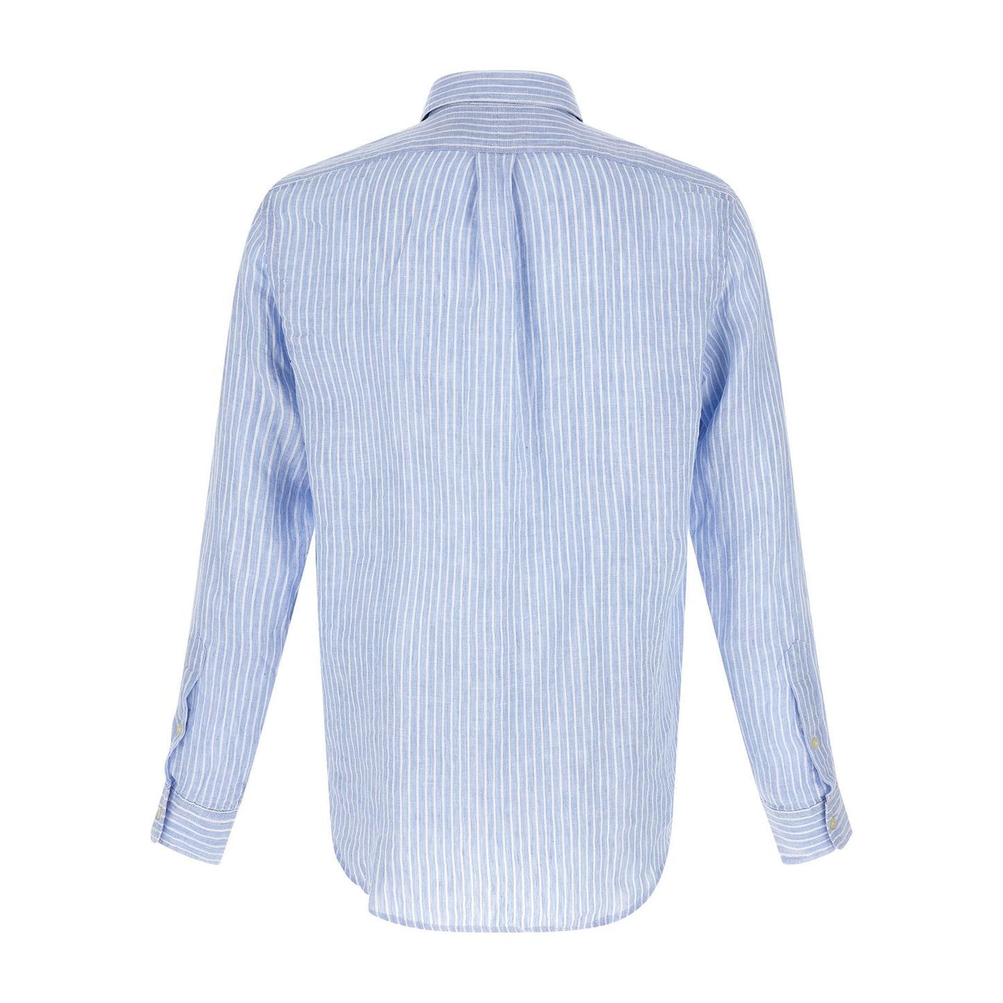 Polo Ralph Lauren Blue Linen Blouse