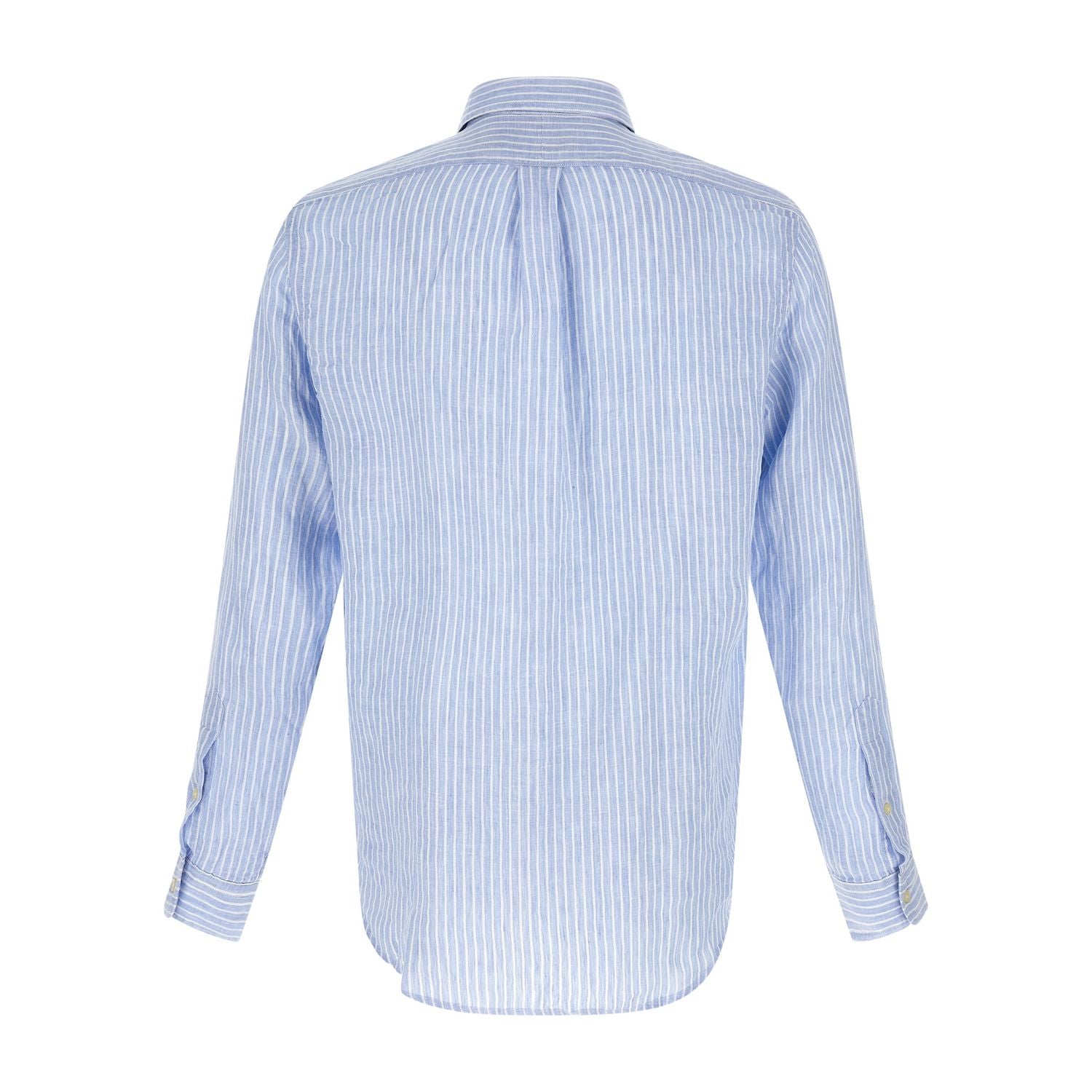 Polo Ralph Lauren Blue Linen Blouse