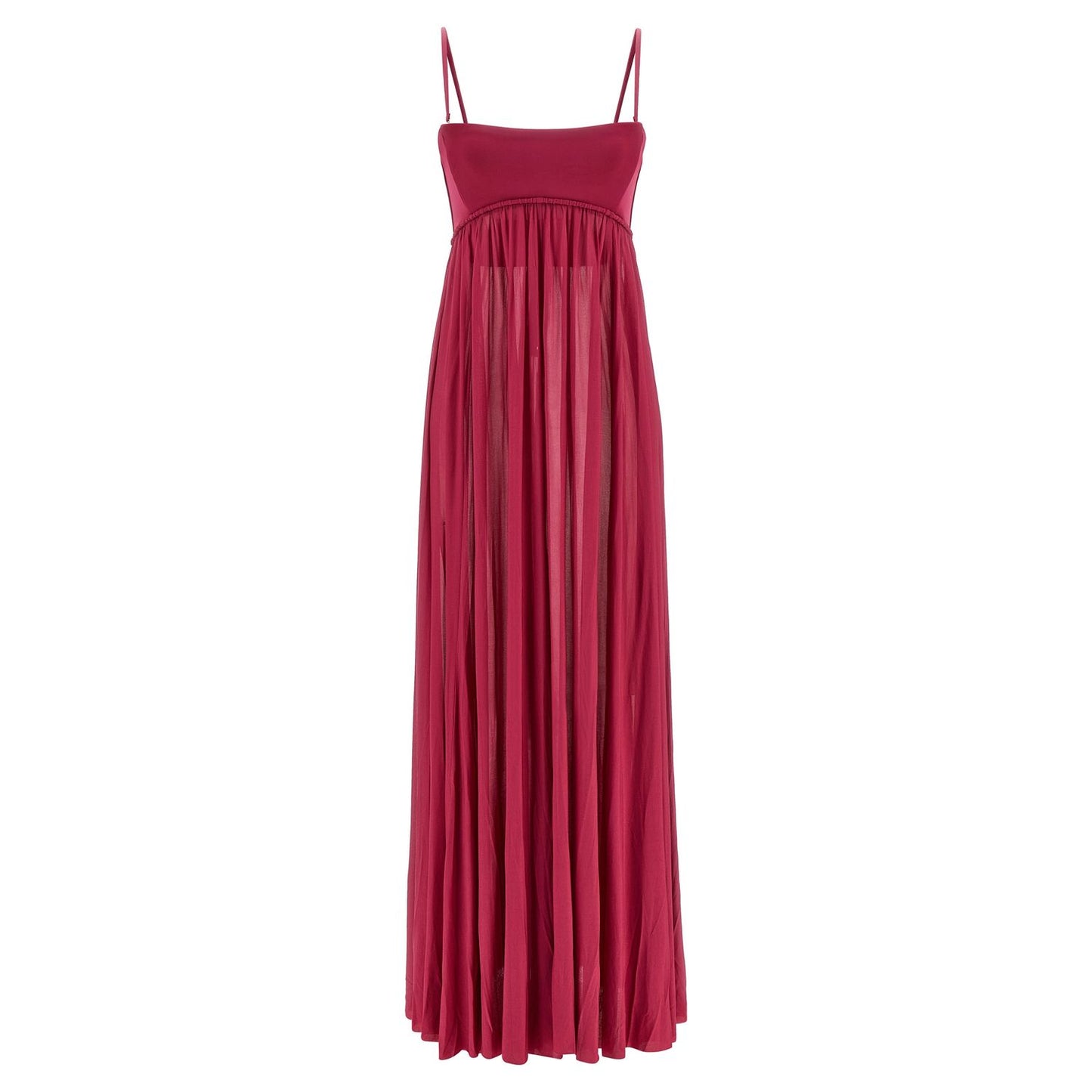 Zimmermann Fuchsia Viscose Long Dress