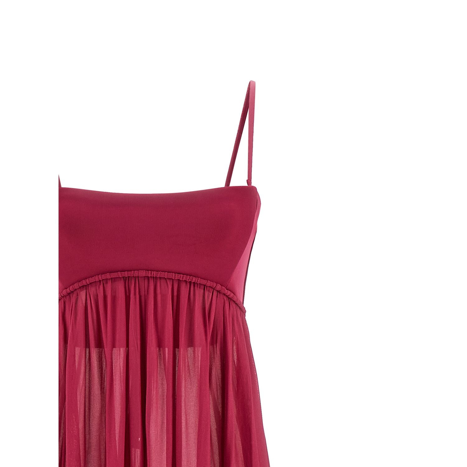 Zimmermann Fuchsia Viscose Long Dress