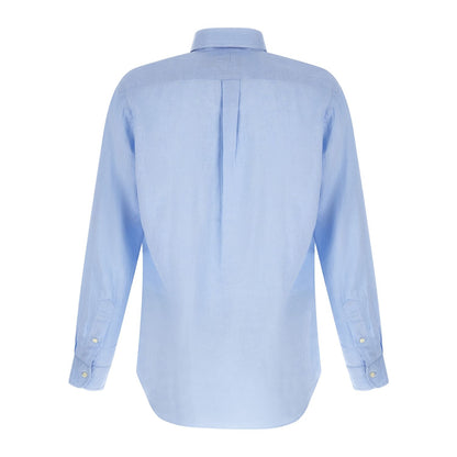 Polo Ralph Lauren Blue Linen Blouse