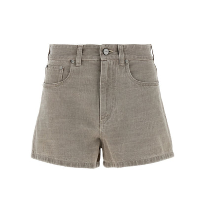 Fendi Beige Cotton Bermuda Shorts