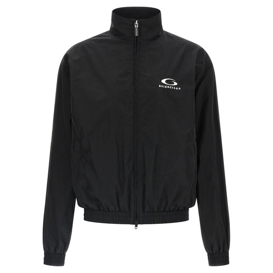 Balenciaga Black Cotton Bomber