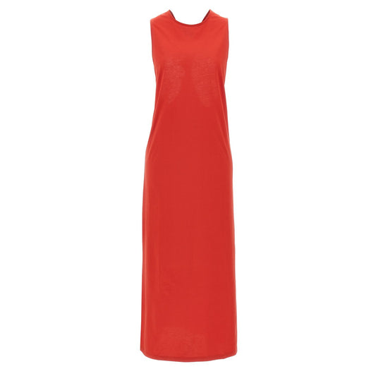 Loulou De Saison Multicolor Cotton Midi Dress